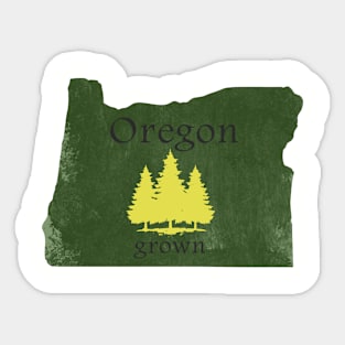 Oregon Grown Sticker